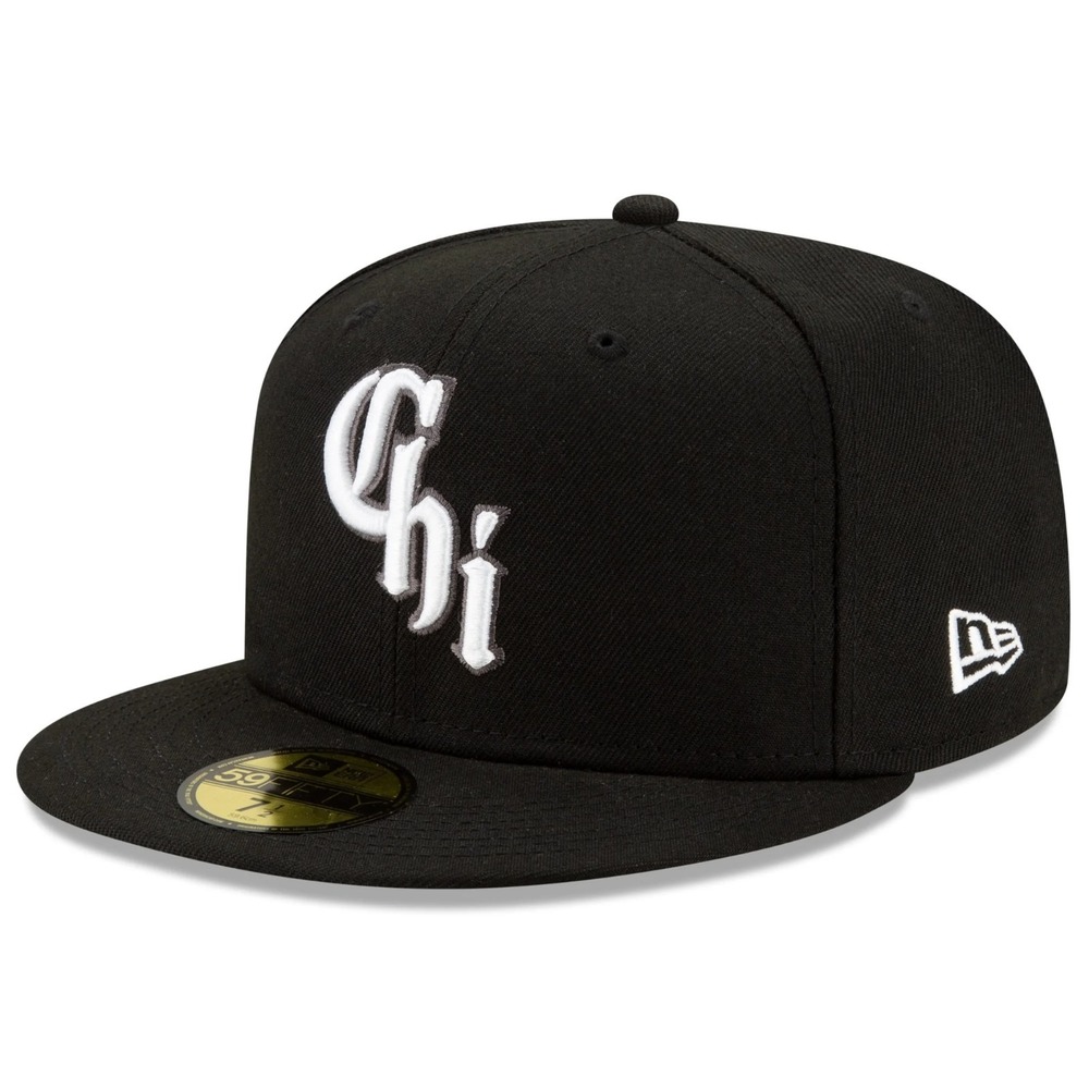 Chicago White Sox Hat Cap Fitted Men 7 3/8 59Fifty Baseball City Connect New Era